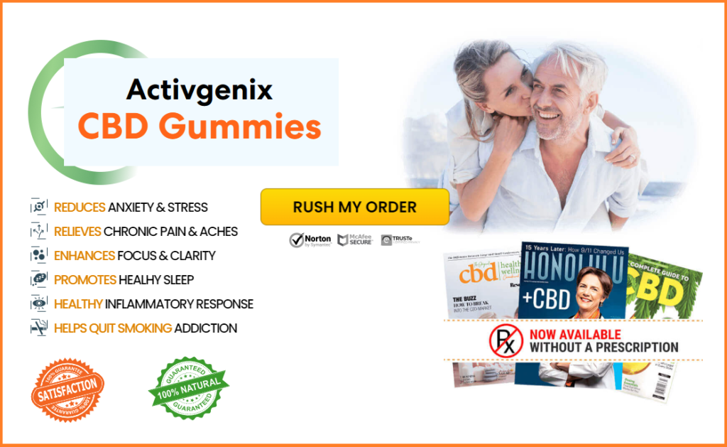 Activgenix CBD Gummies Buy